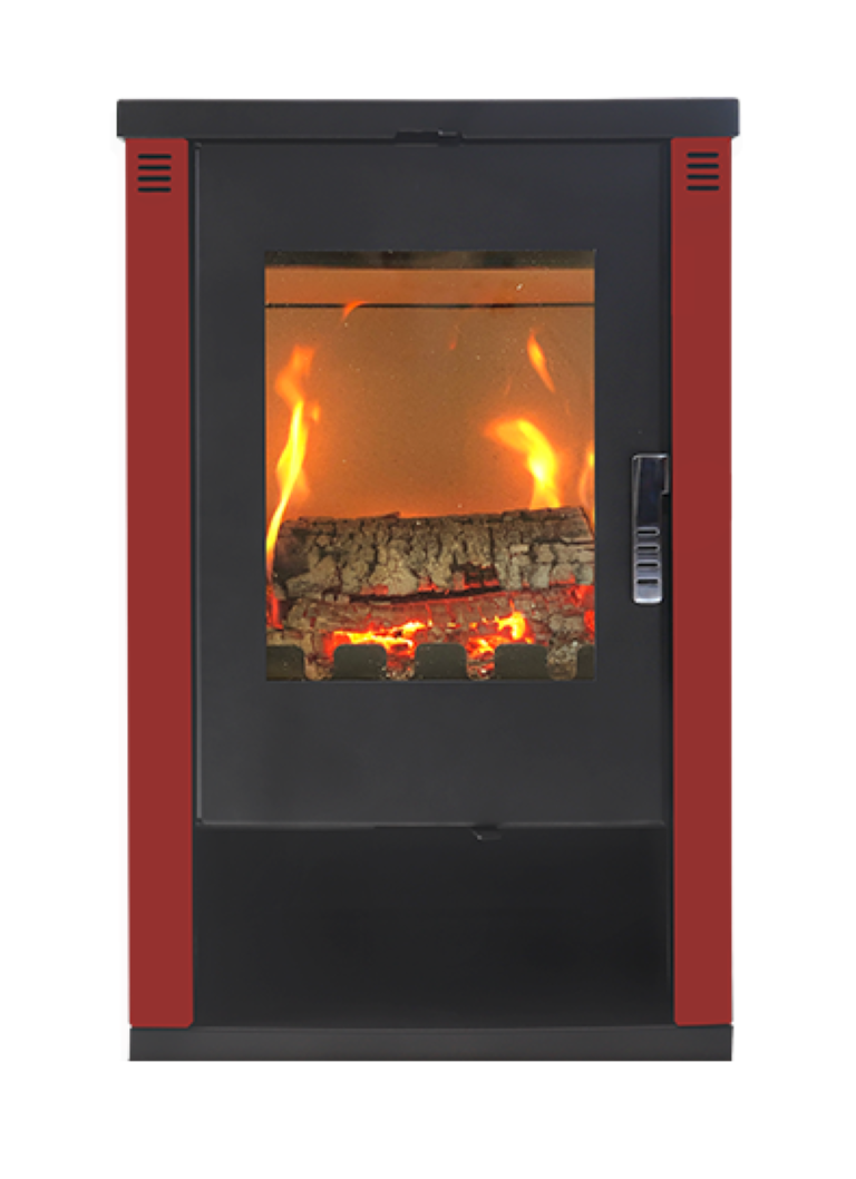 Krbová kamna VERSO Lheia, červená HO7123