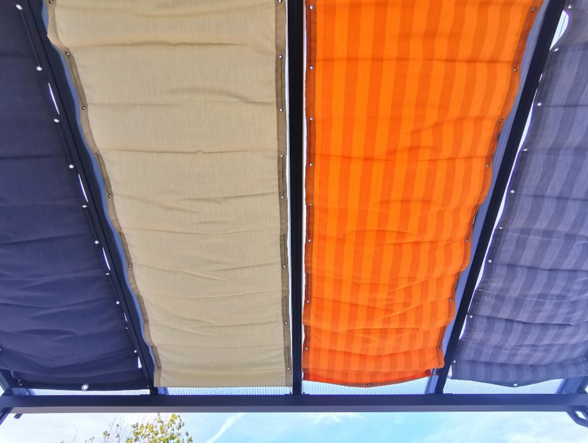 Stínění pro pergoly Terrassendach Premium Ladakh, 0,95 x 4,9 m GU4297646X