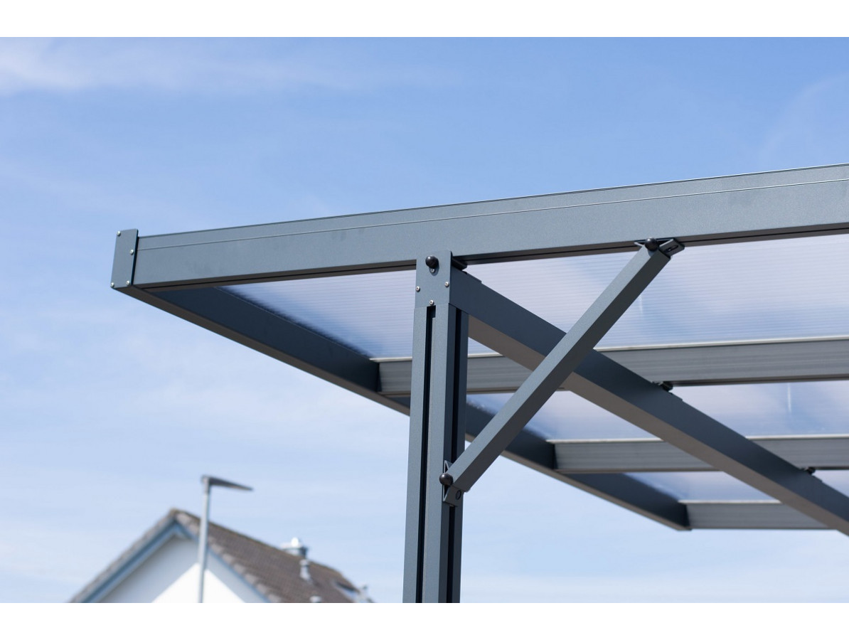 Přístřešek na auto Carport Premium PC, 3,094 x 5,62 m, bílá / opál GU4296218X (obrázek 5)