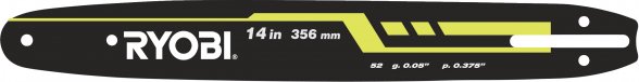 Ryobi RAC247 lišta do elektrické síťové řetězové pily 14"/35 cm RY5132002782