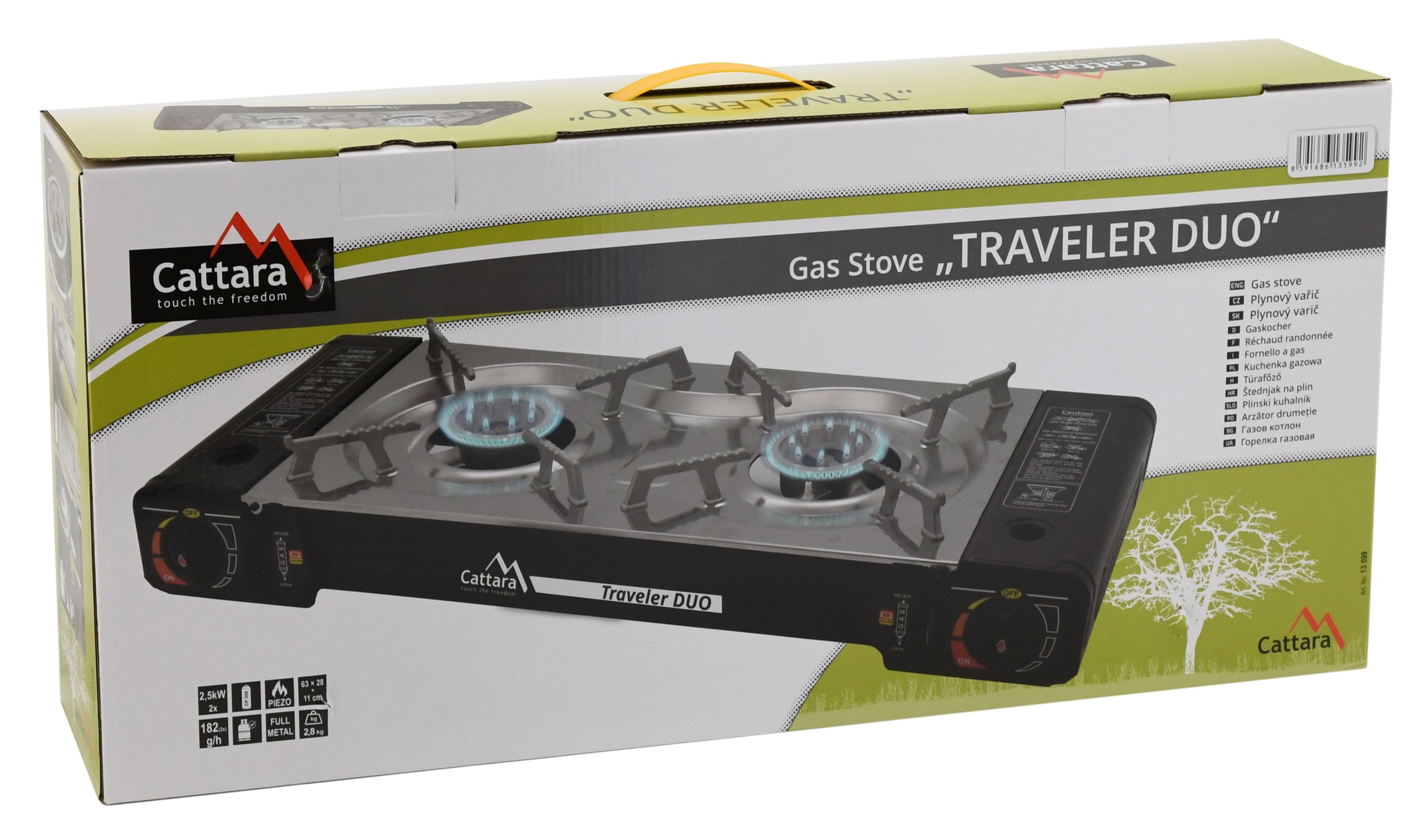 Plynový vařič Traveler DUO CT13599 (obrázek 9)