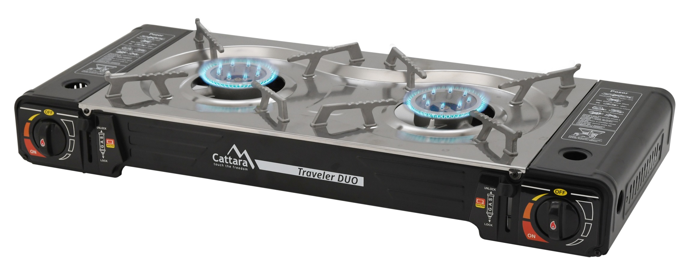 Plynový vařič Traveler DUO CT13599