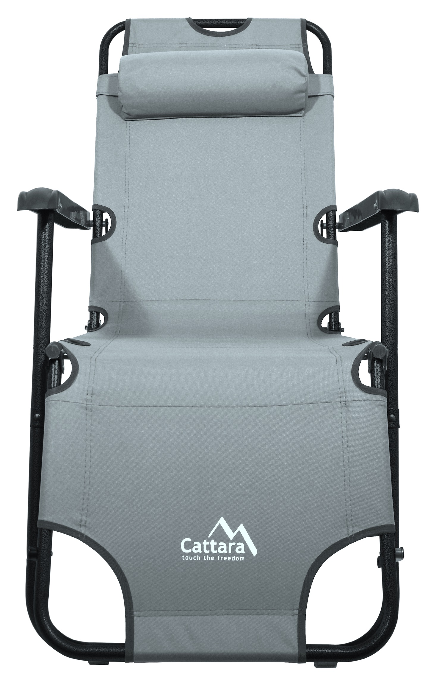 Lehátko/křeslo COMFORT šedé CT13514