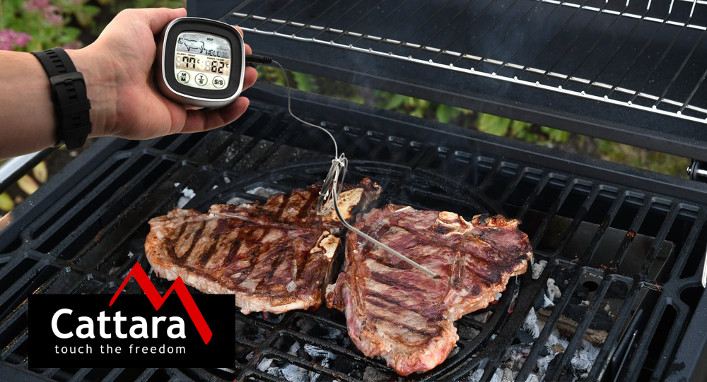 Grilovací teploměr digitální se sondou CT13089