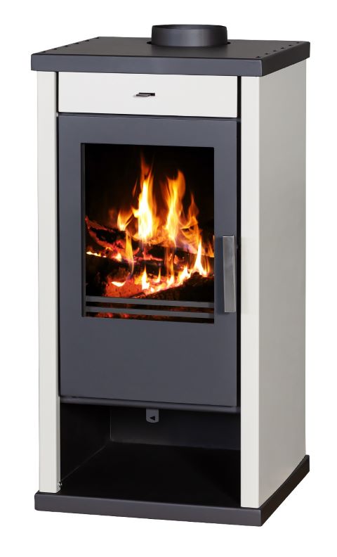 Krbová kamna VICTORIA Vanessa Lux, slonová kost HO7151