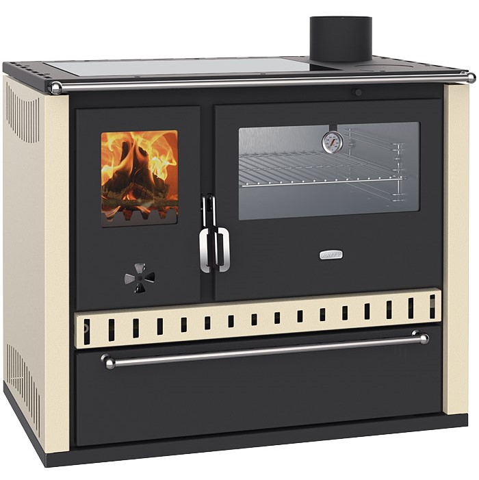 Sporák na tuhá paliva PRITY GT FI G DR, slonová kost HO7169