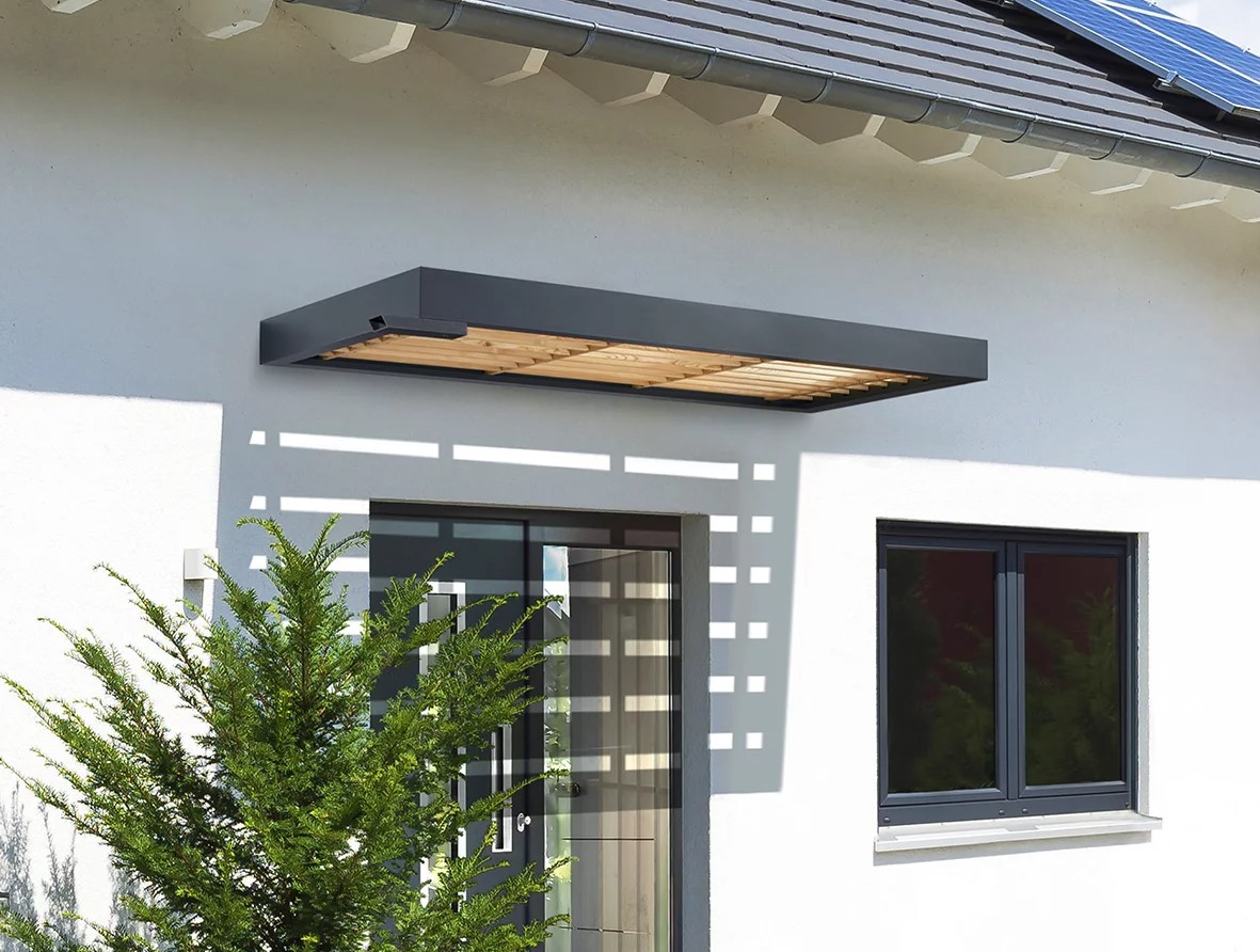 Vchodová stříška Guttavordach BS Timber-Line, 250 x 90 cm GU7600109