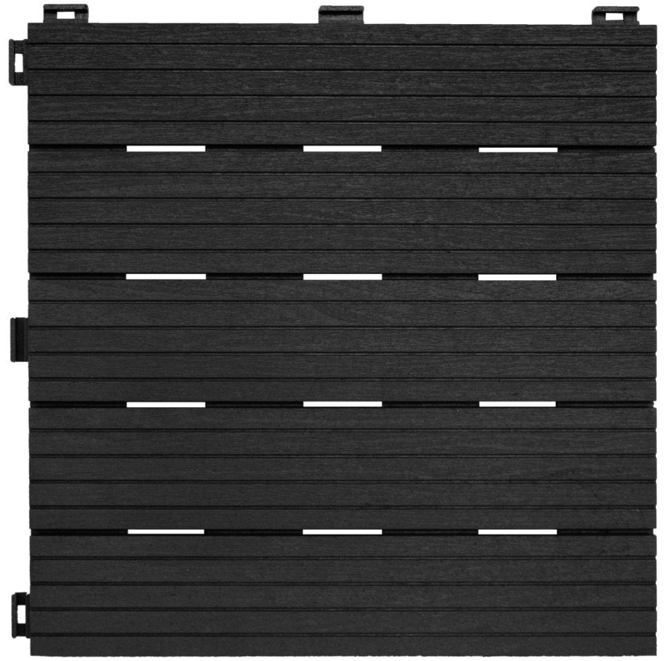 Multy home Gumová dlaždice COSMOPOLITAN 30 x 30 cm, antracit MHEU5100064, 1 ks