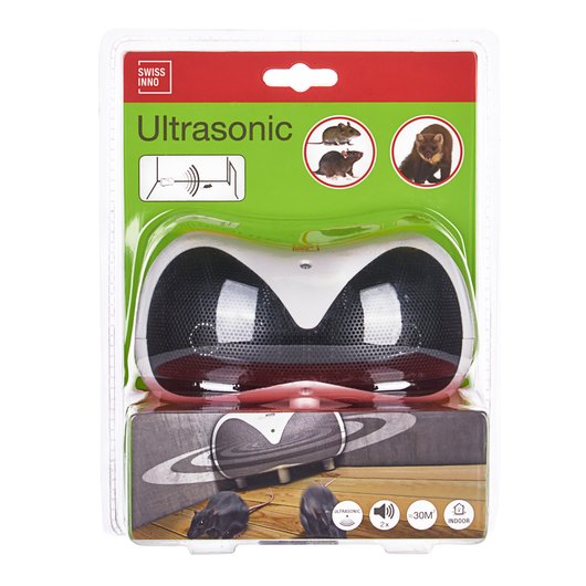 Ultrazvukový odpuzovač hlodavců Swissinno 3W SW1227001