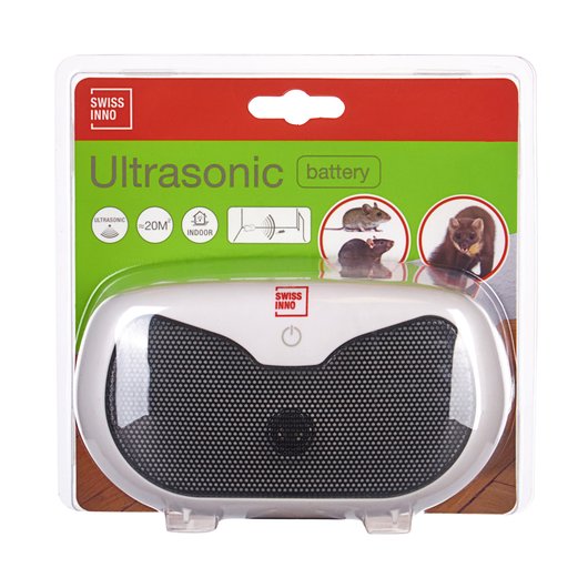 Bateriový Ultrazvukový odpuzovač hlodavců SwissInno SW1262001