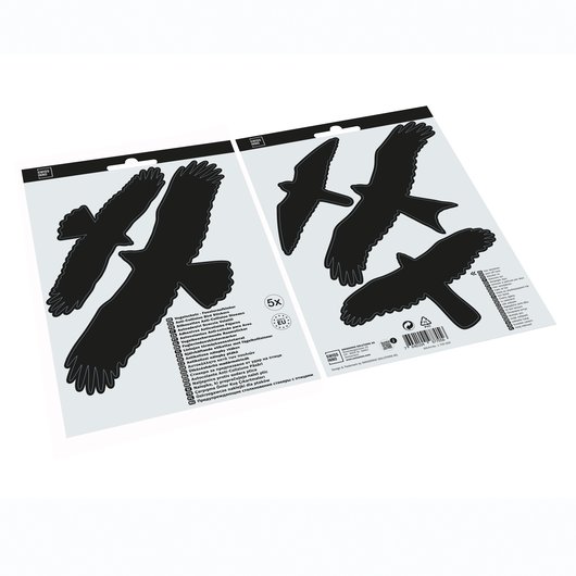 Okenní antikolizní nálepky ptáků SwissInno, 5 ks SW1705001