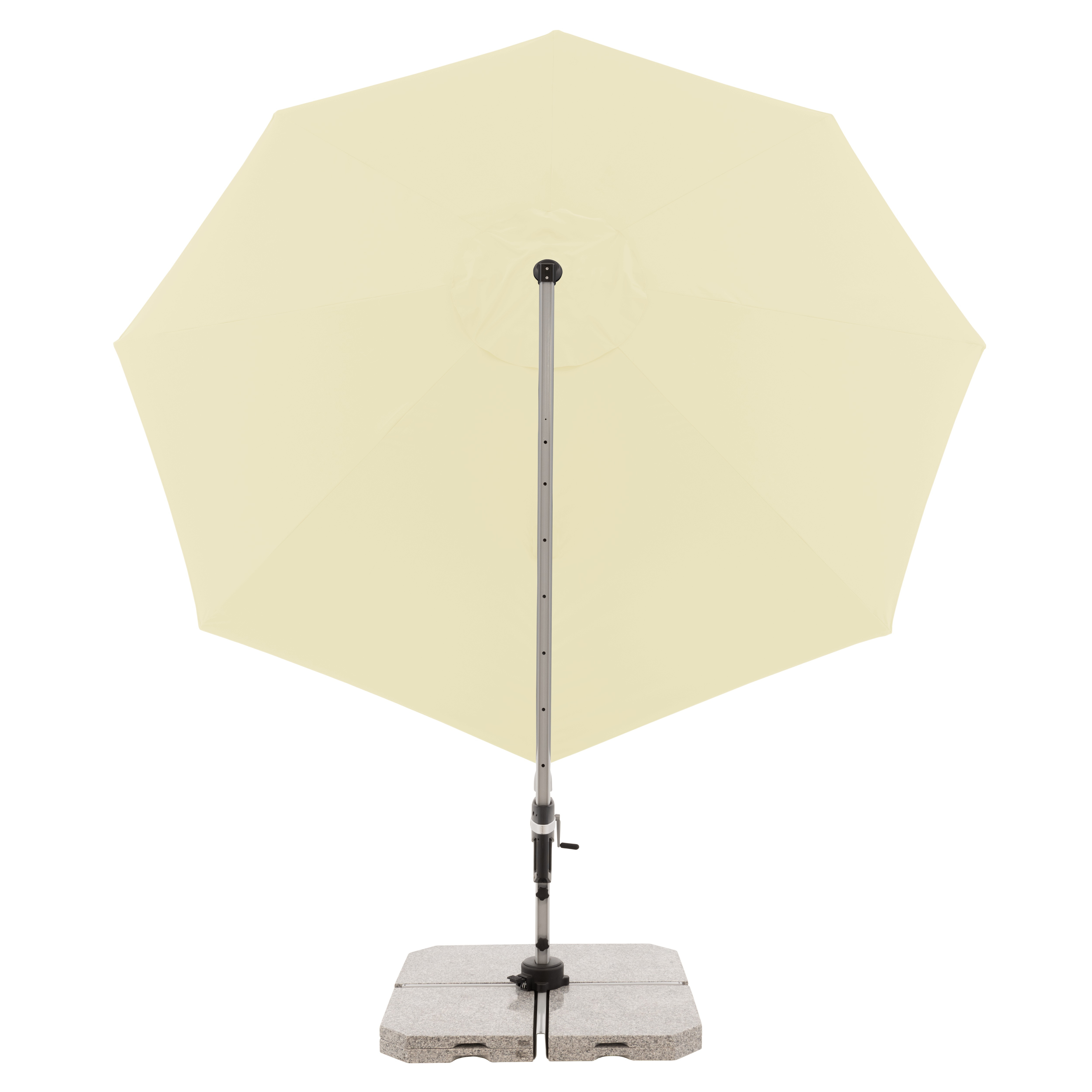 Výkyvný zahradní slunečník s boční tyčí Doppler ACTIVE 370 cm, přírodní DP446251820 (obrázek 6)