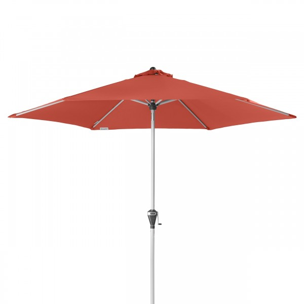 Naklápěcí zahradní slunečník s klikou Doppler ACTIVE 320 cm, terakota DP434437831