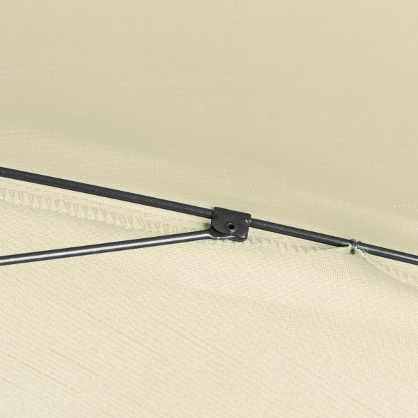 Zahradní slunečník Doppler NASSAU 2,5 m, červená DP61892E809 - Obrázek 7