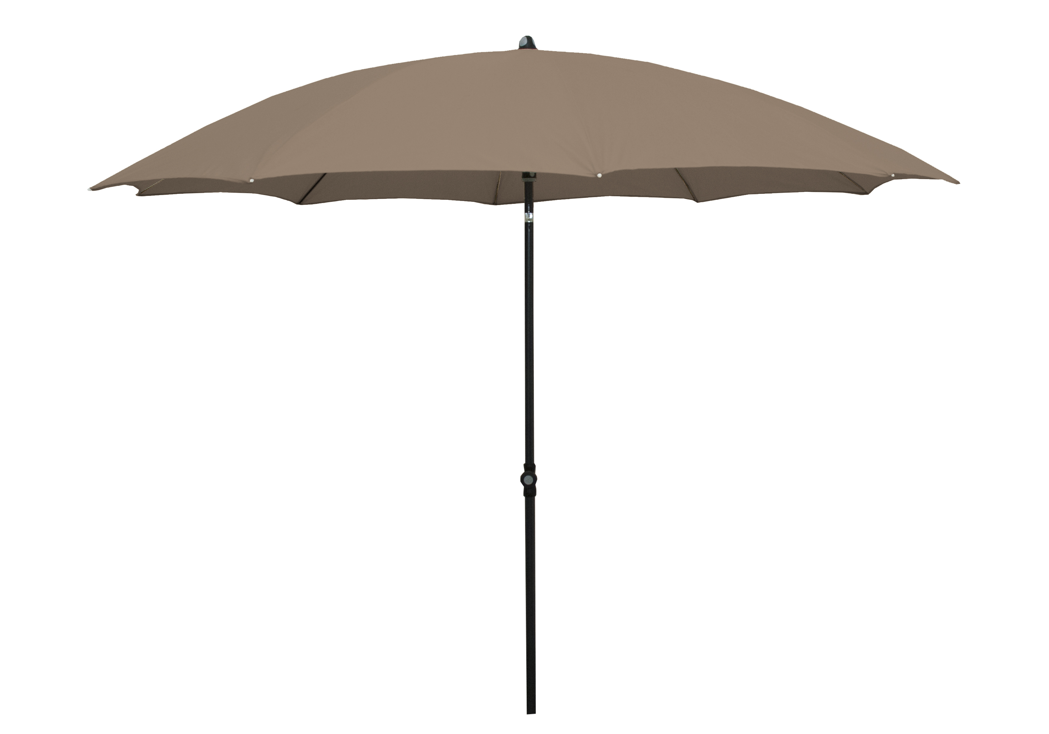 Zahradní slunečník Doppler NASSAU 2,5 m, hnědá DP61892E846