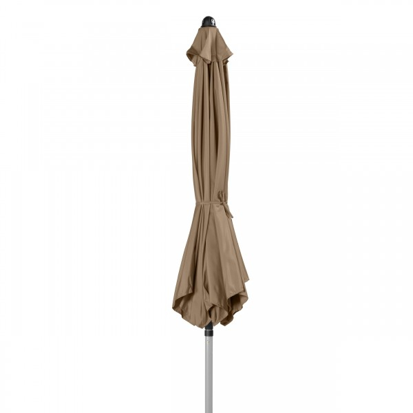 Naklápěcí zahradní slunečník s klikou Doppler ACTIVE 320 cm, hnědá DP434437846 (obrázek 4)