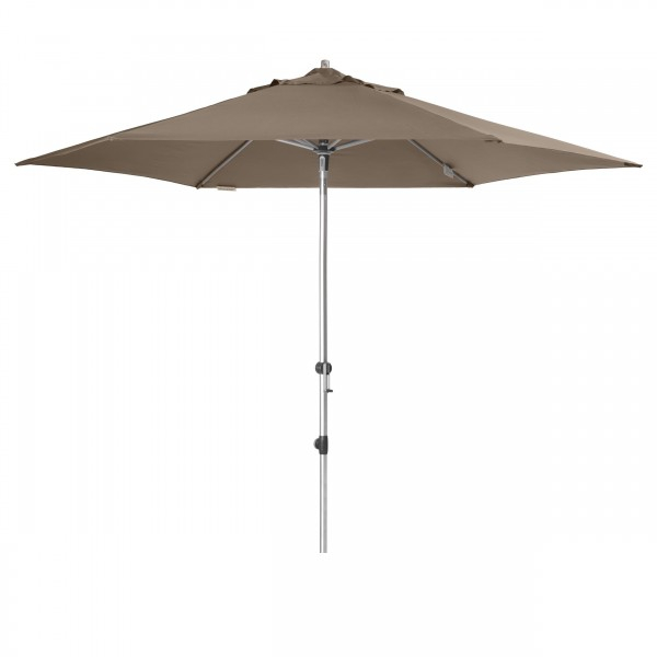 Slunečník s automatickým naklápěním klikou Doppler EXPERT 320 cm, hnědá DP434441846