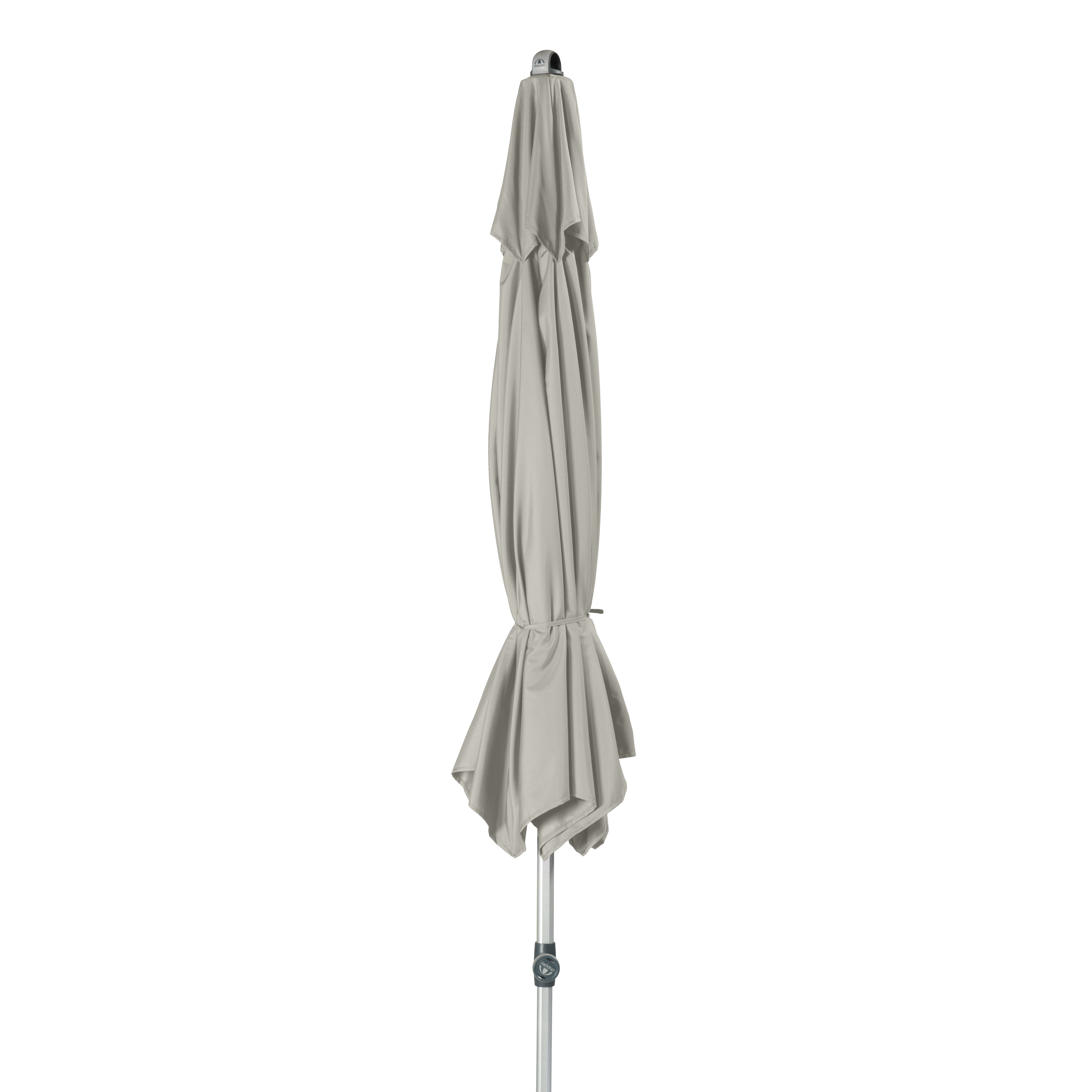 Slunečník s automatickým naklápěním klikou Doppler EXPERT 320 cm, světle šedá DP434441827 (obrázek 3)