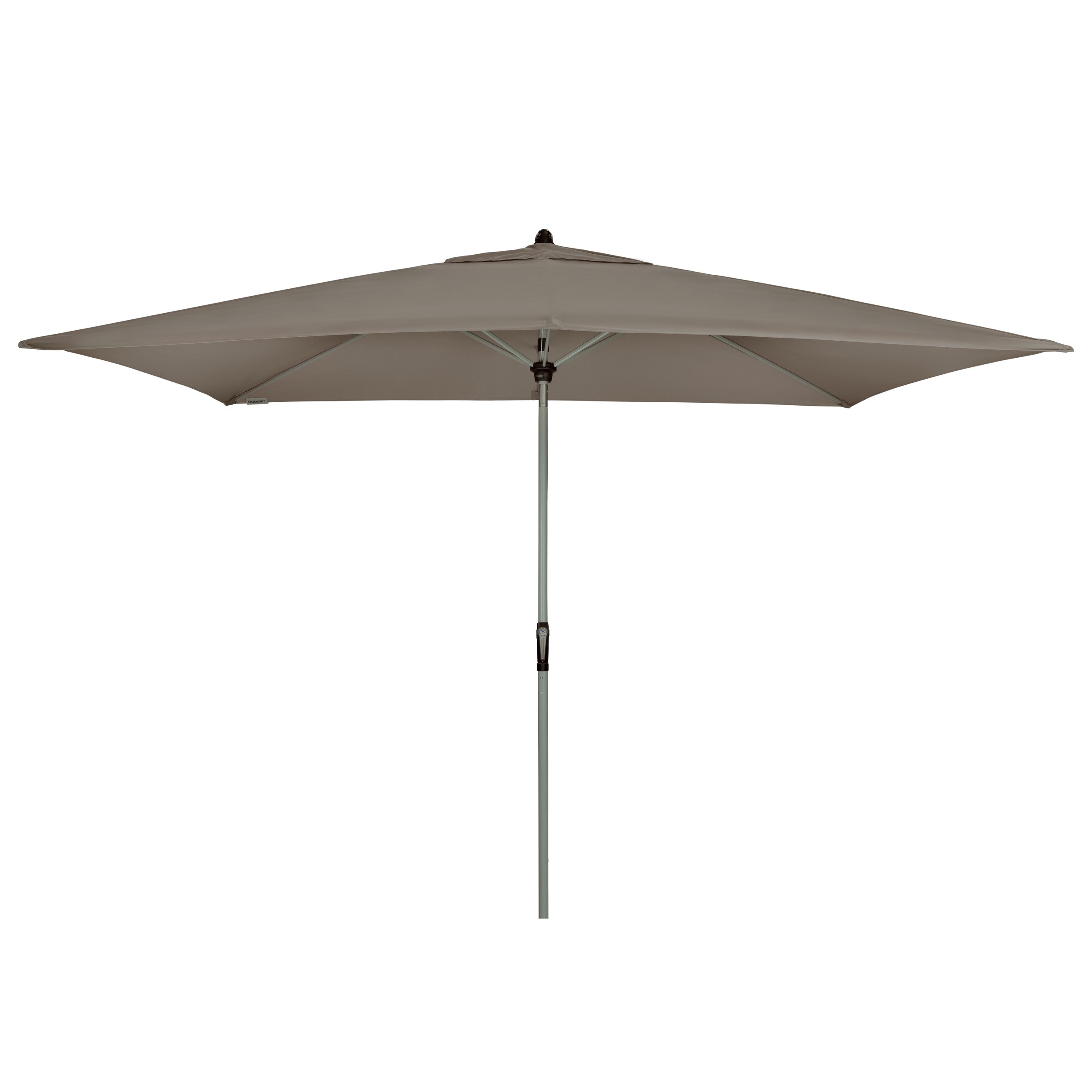 Slunečník s klikou Doppler ACTIVE 200x300 cm, hnědá DP461437846