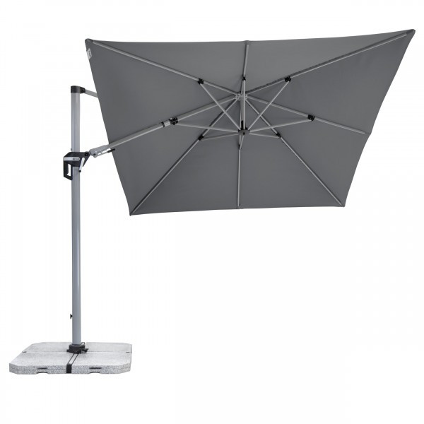Výkyvný zahradní slunečník s boční tyčí Doppler ACTIVE 350 x 260 cm, antracit DP469266840 (obrázek 6)