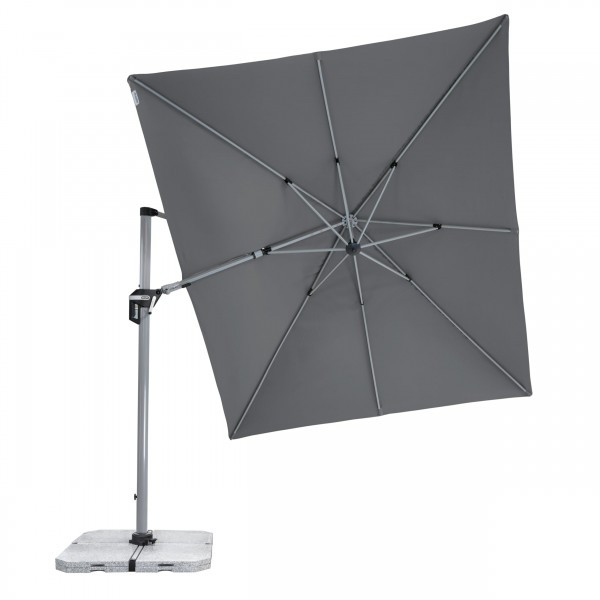 Výkyvný zahradní slunečník s boční tyčí Doppler ACTIVE 350 x 260 cm, antracit DP469266840 (obrázek 7)