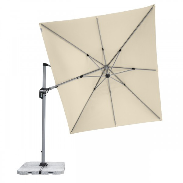Výkyvný zahradní slunečník s boční tyčí Doppler ACTIVE 350 x 260 cm, přírodní DP469266820 (obrázek 7)