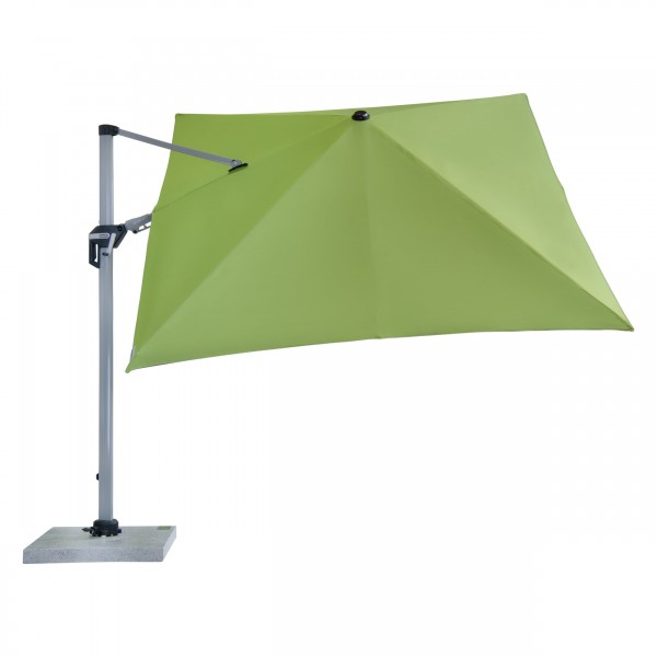 Výkyvný zahradní slunečník Doppler ACTIVE v zelené barvě