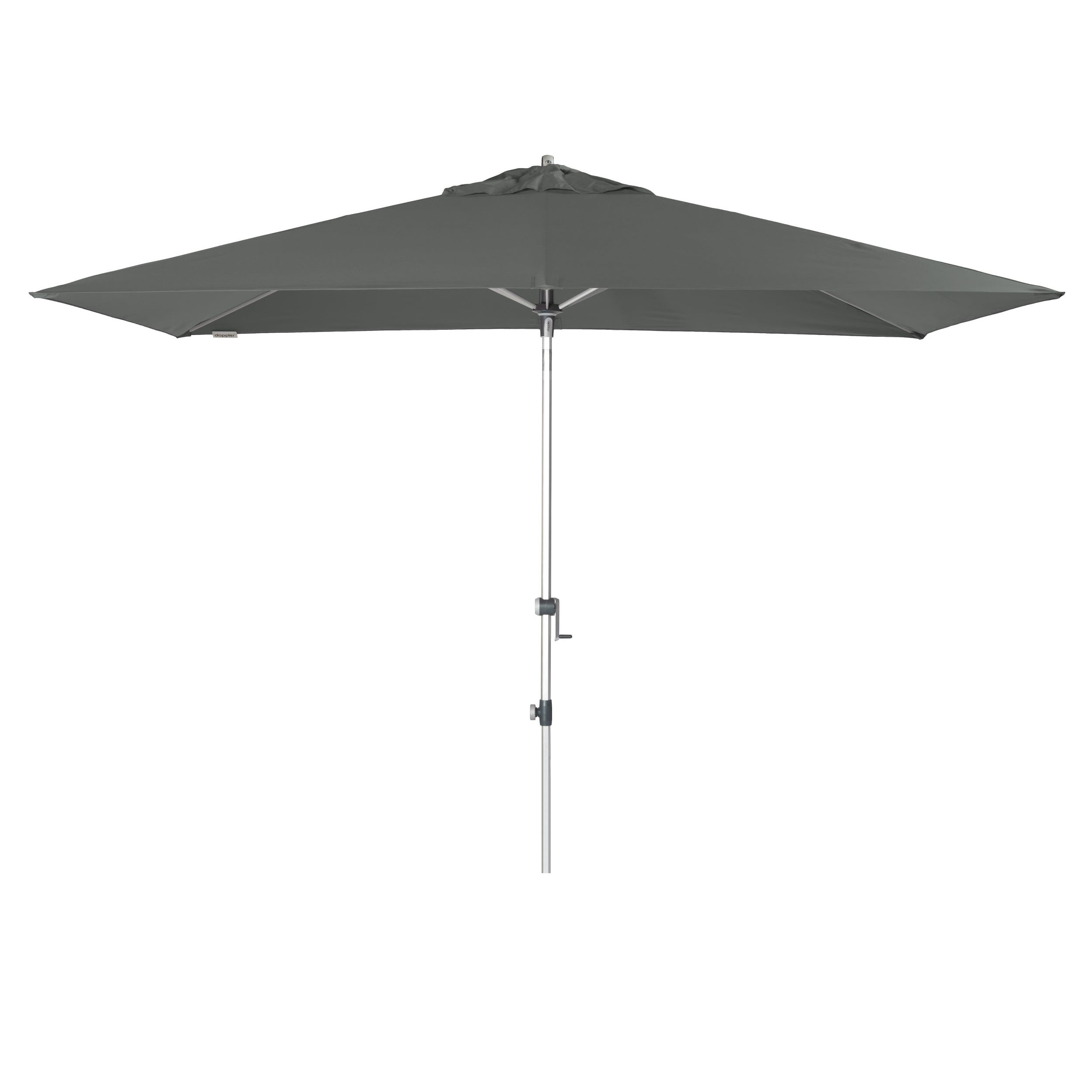 Naklápěcí zahradní slunečník s klikou Doppler EXPERT 3 x 2 m, antracit DP461441840