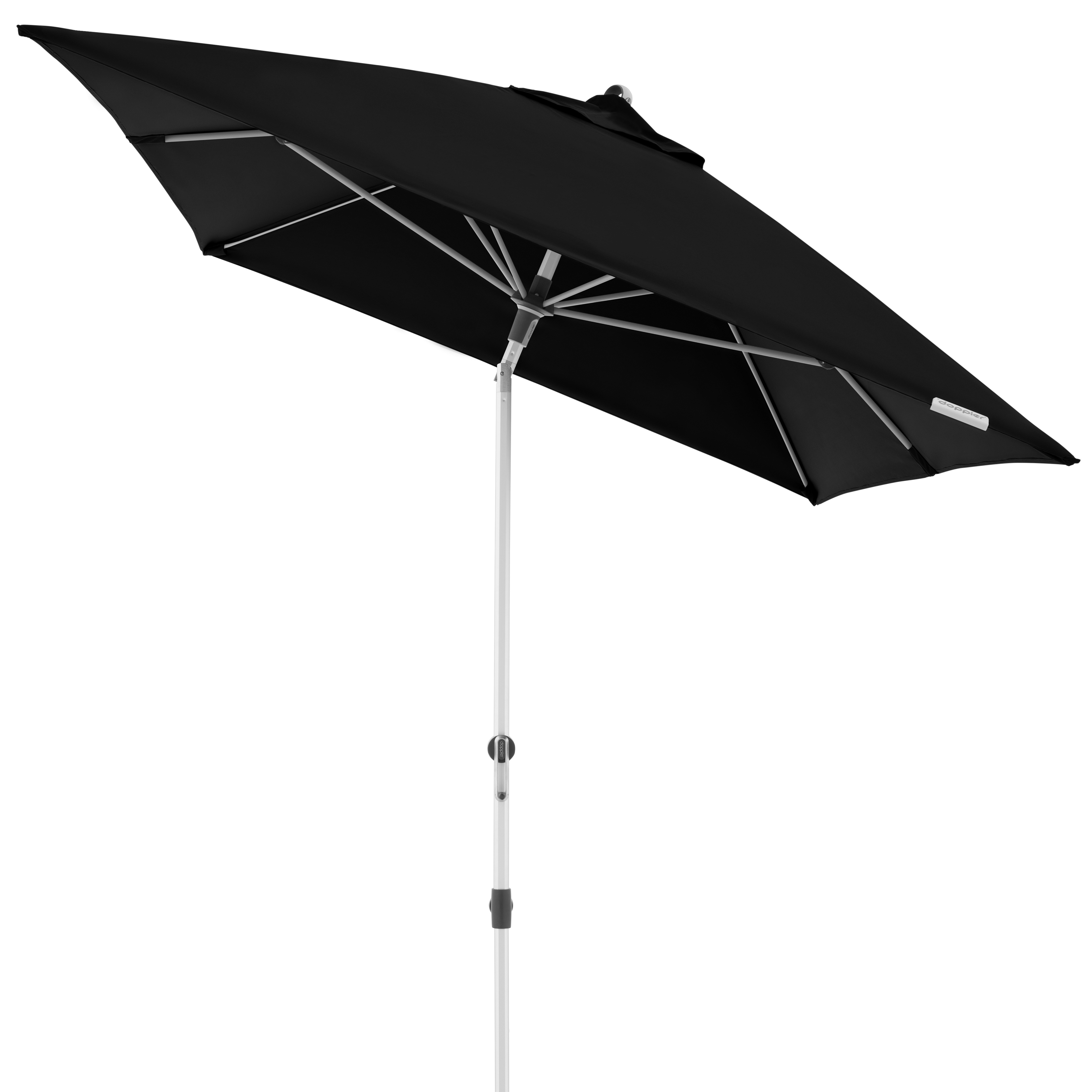 Naklápěcí zahradní slunečník s klikou Doppler EXPERT 3 x 2 m, černá DP461441817 (obrázek 3)