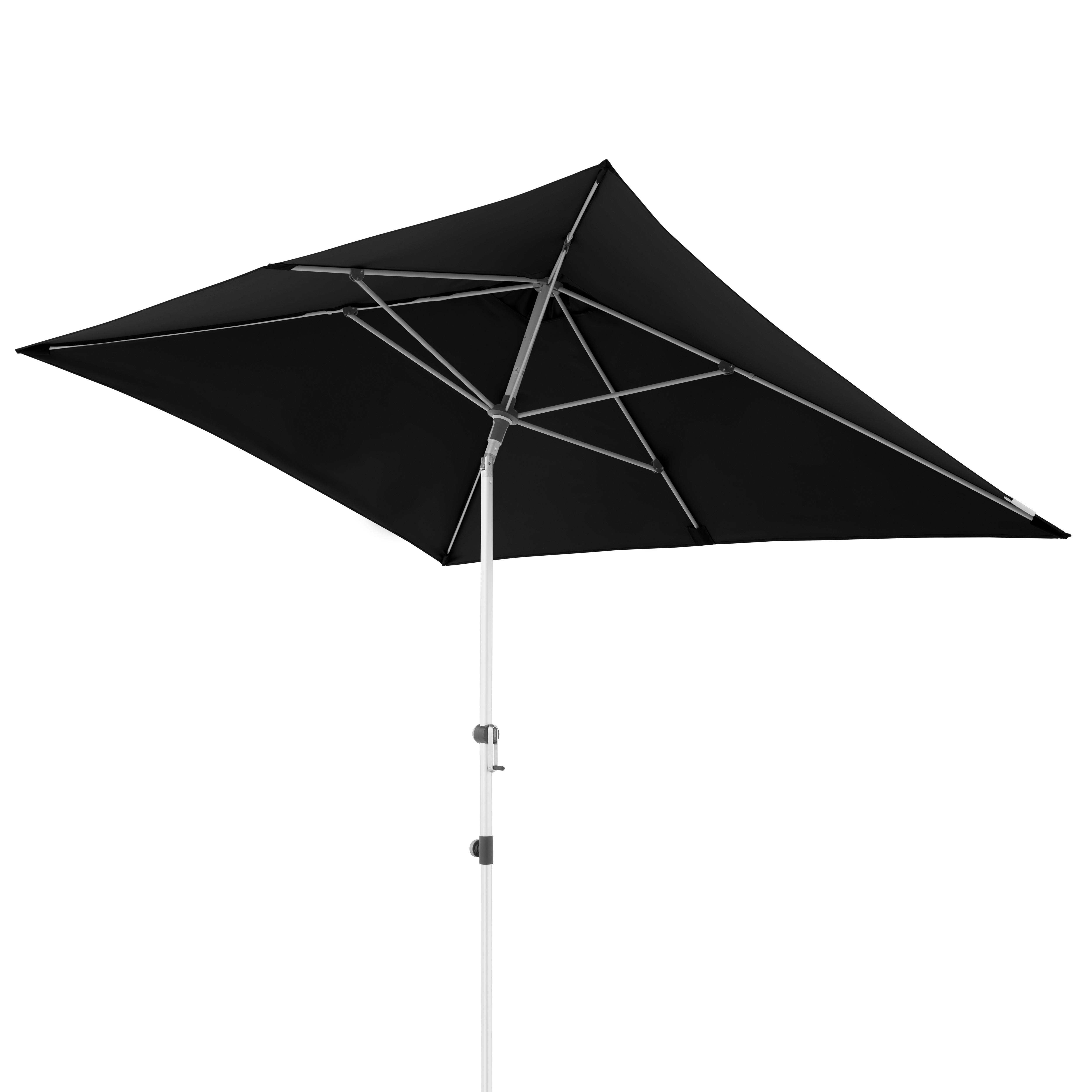 Naklápěcí zahradní slunečník s klikou Doppler EXPERT 3 x 2 m, černá DP461441817 (obrázek 4)
