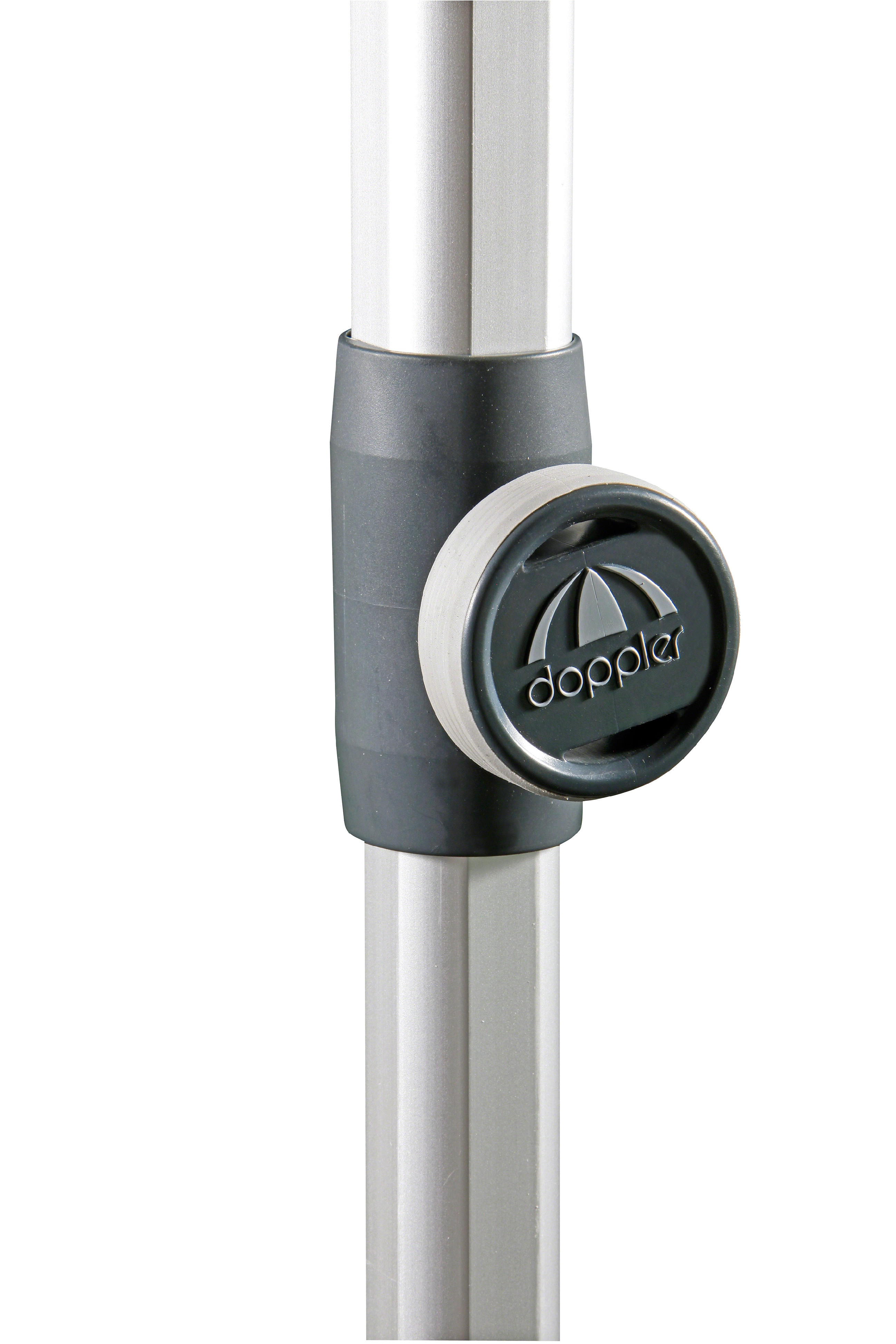 Naklápěcí zahradní slunečník s klikou Doppler EXPERT 3 x 2 m, světle šedá DP461441827 (obrázek 9)