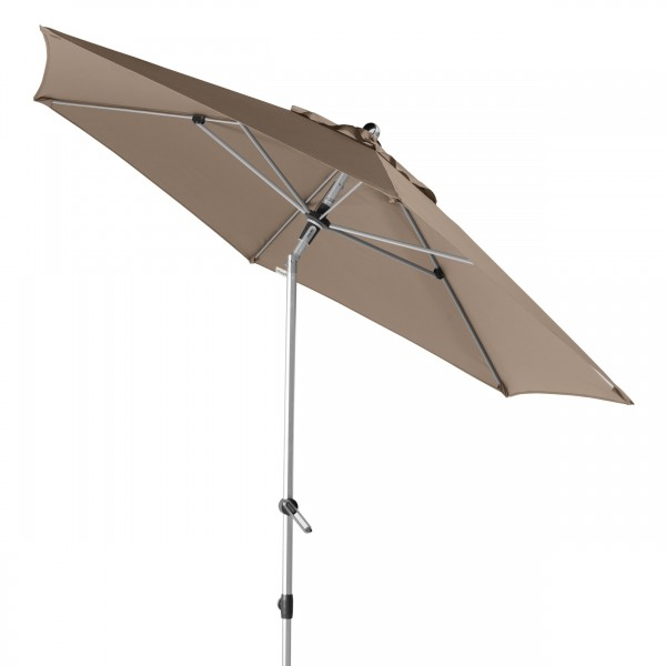 Slunečník s automatickým naklápěním klikou Doppler EXPERT 280 cm, hnědá DP428441846 (obrázek 3)