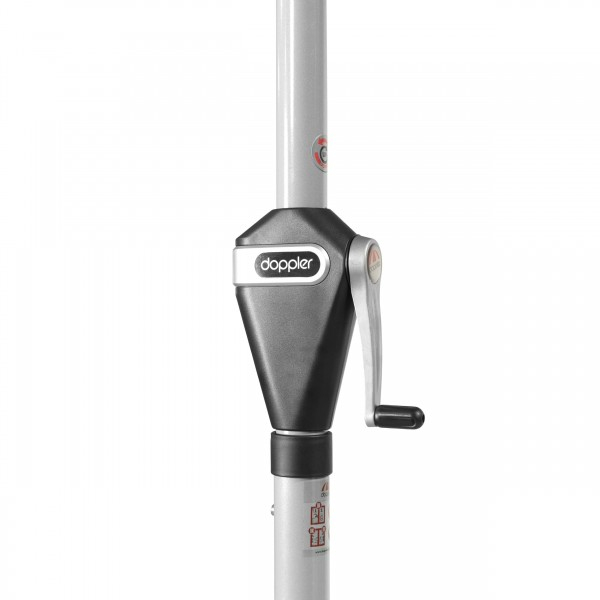 Automatický naklápěcí slunečník s klikou Doppler ACTIVE 280 cm, přírodní DP428437820 - Obrázek 7