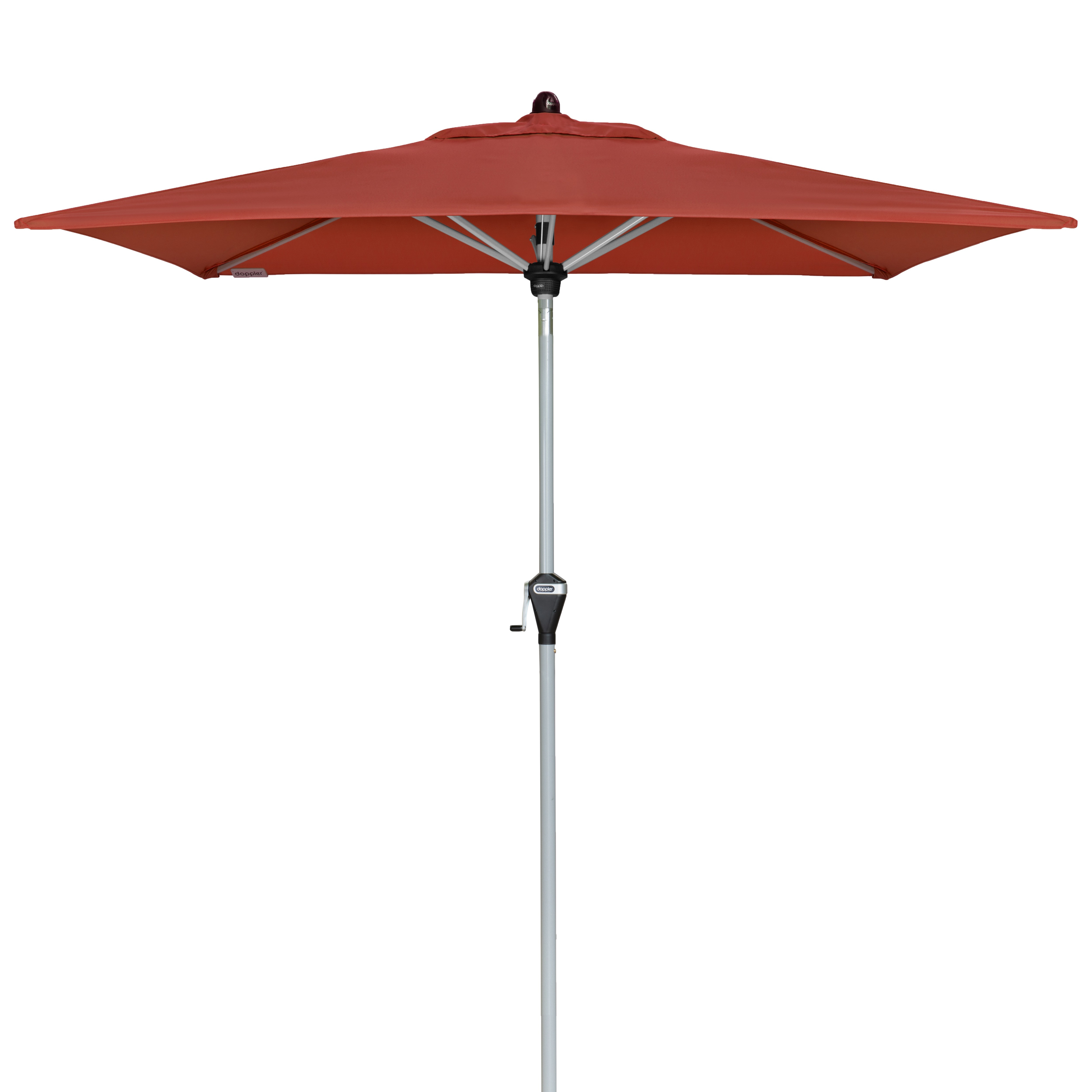 Slunečník s automatickým naklápěním klikou Doppler ACTIVE 210x140 cm, terakota DP457460831 (obrázek 4)