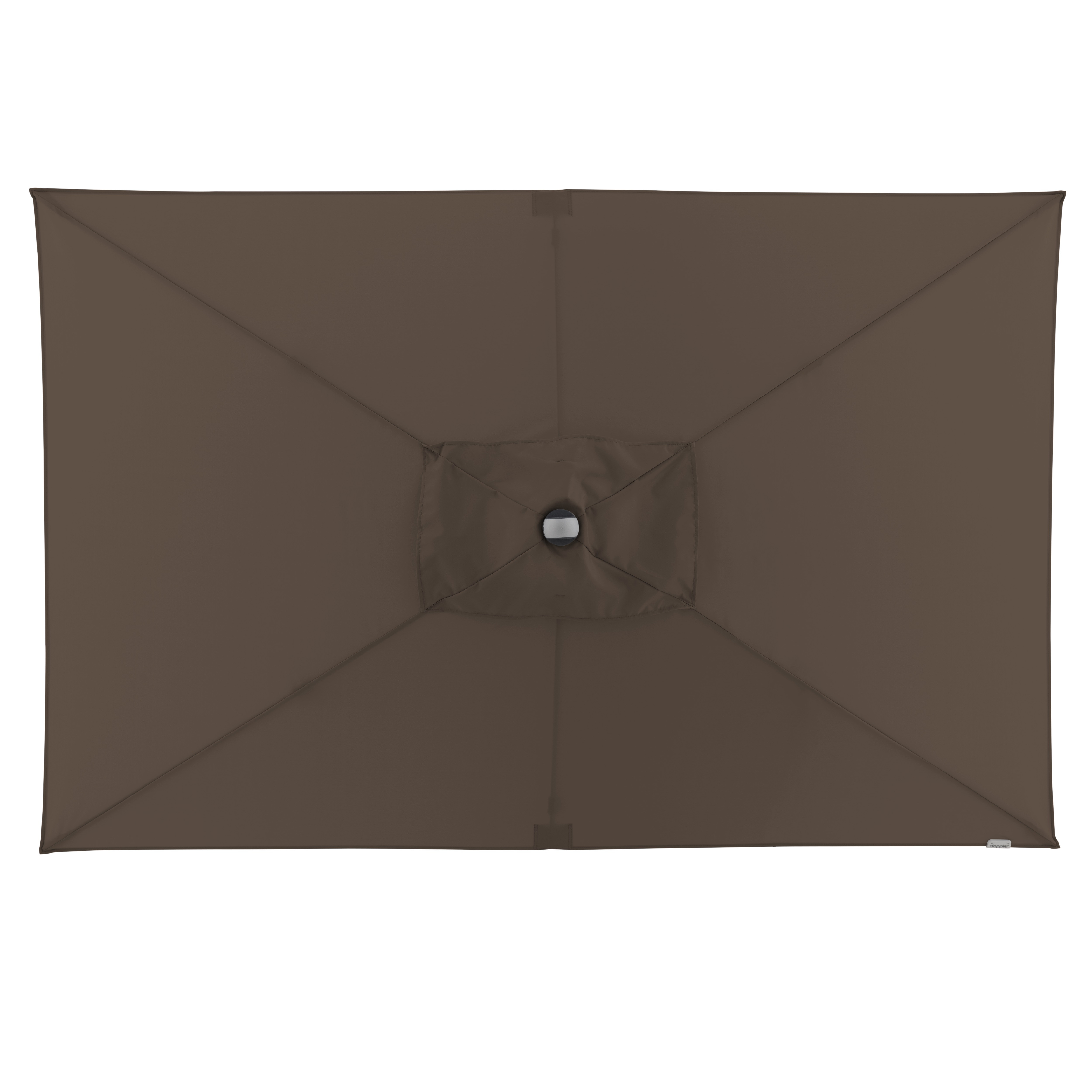 Slunečník s automatickým naklápěním Doppler EXPERT 220 x 140 cm, hnědá DP437441846 (obrázek 4)