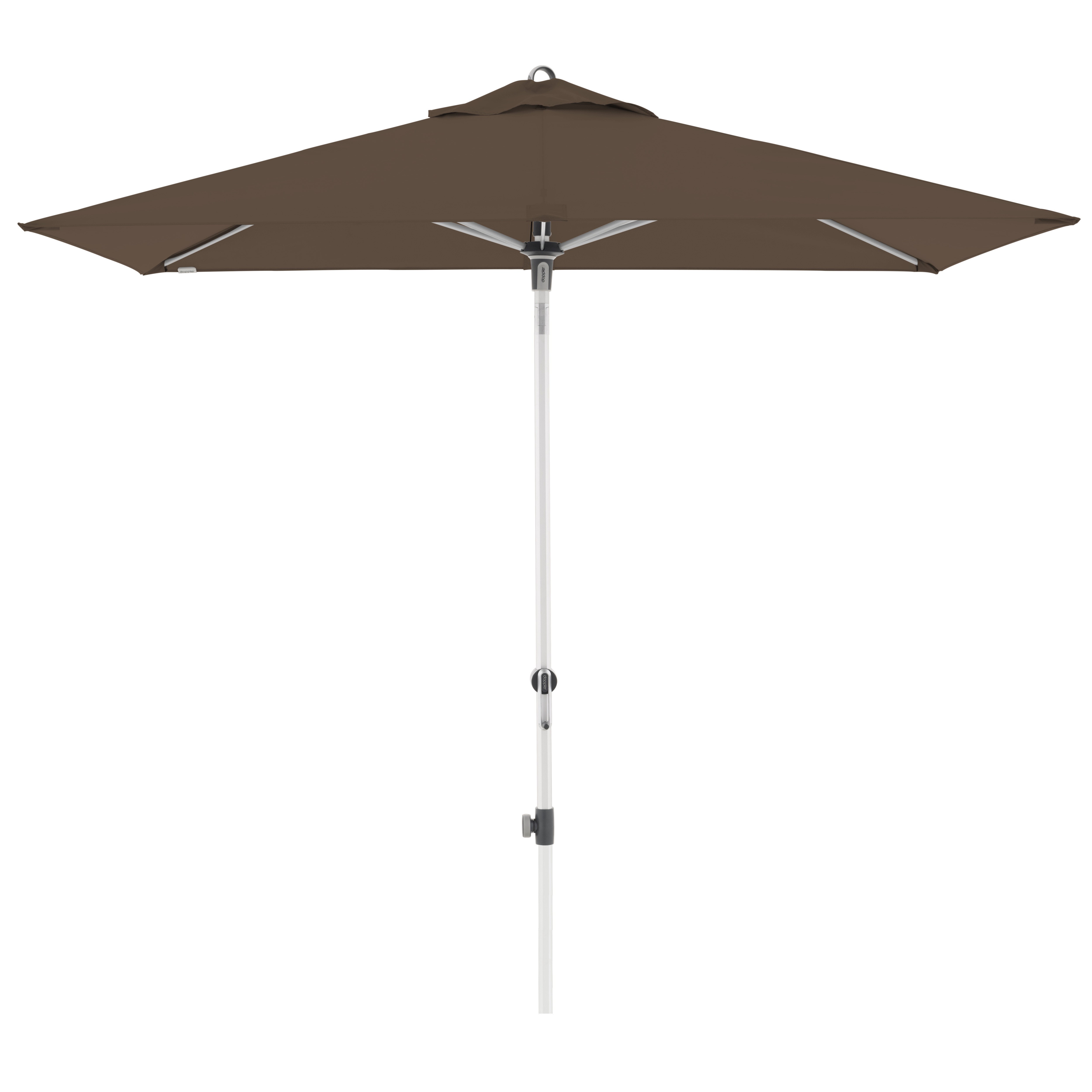 Slunečník s automatickým naklápěním Doppler EXPERT 220 x 140 cm, hnědá DP437441846