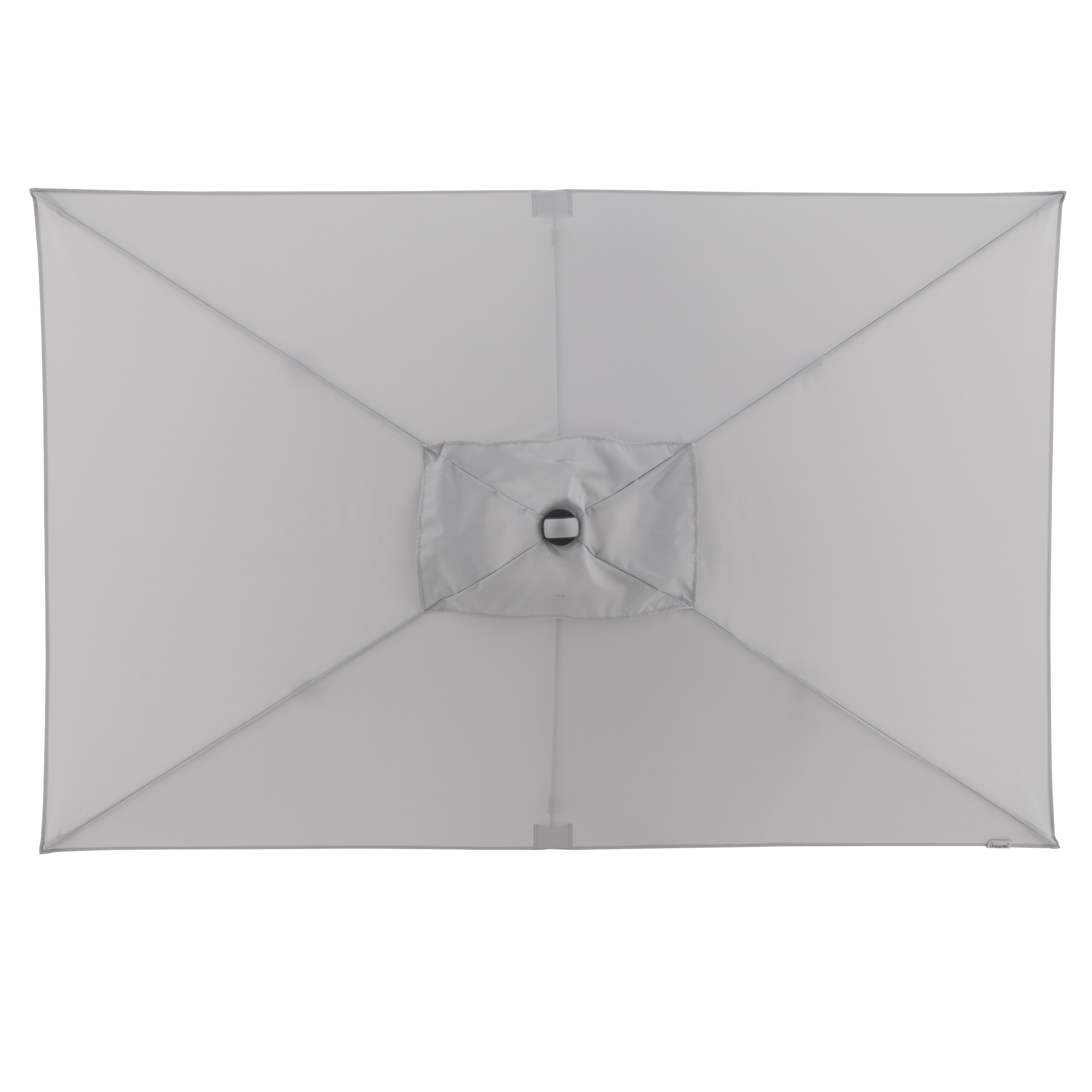 Slunečník s automatickým naklápěním Doppler EXPERT 220 x 140 cm, světle šedá DP437441827 (obrázek 4)