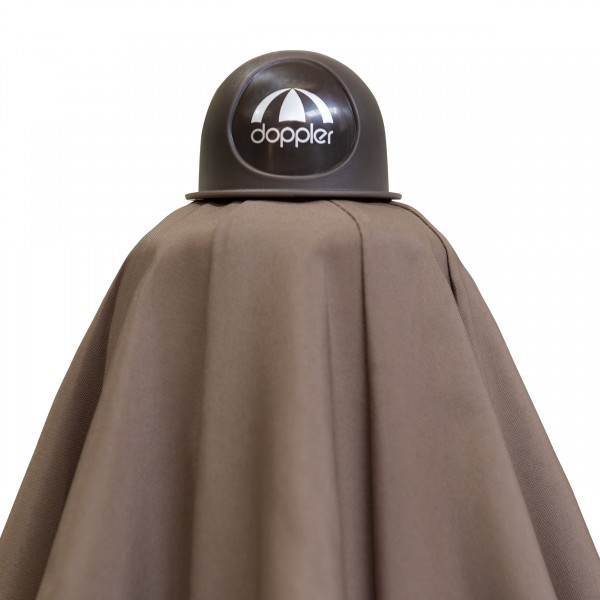 Slunečník s automatickým naklápěním s ULTRA UV ochranou Doppler ALU WOOD 3 x 2 m, hnědá DP461317846 (obrázek 6)