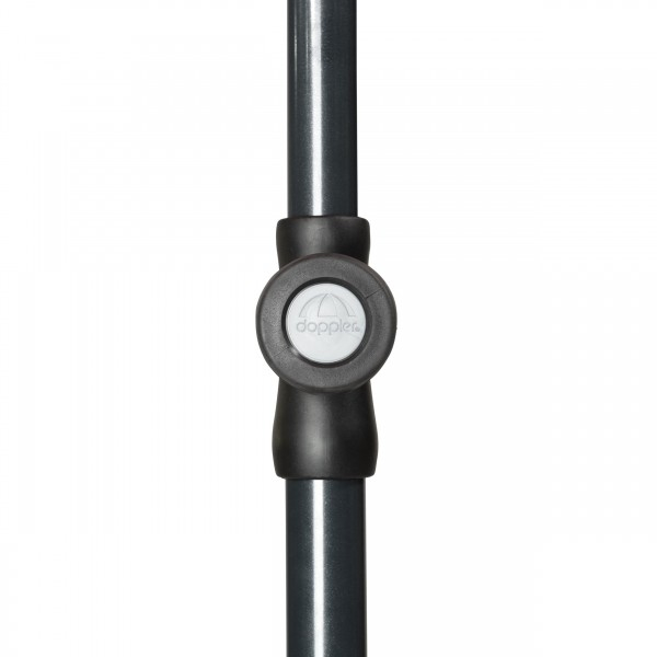 Naklápěcí slunečník Doppler SUNLINE WATERPROOF 225 x 120 cm, antracit DP462574840 (obrázek 8)