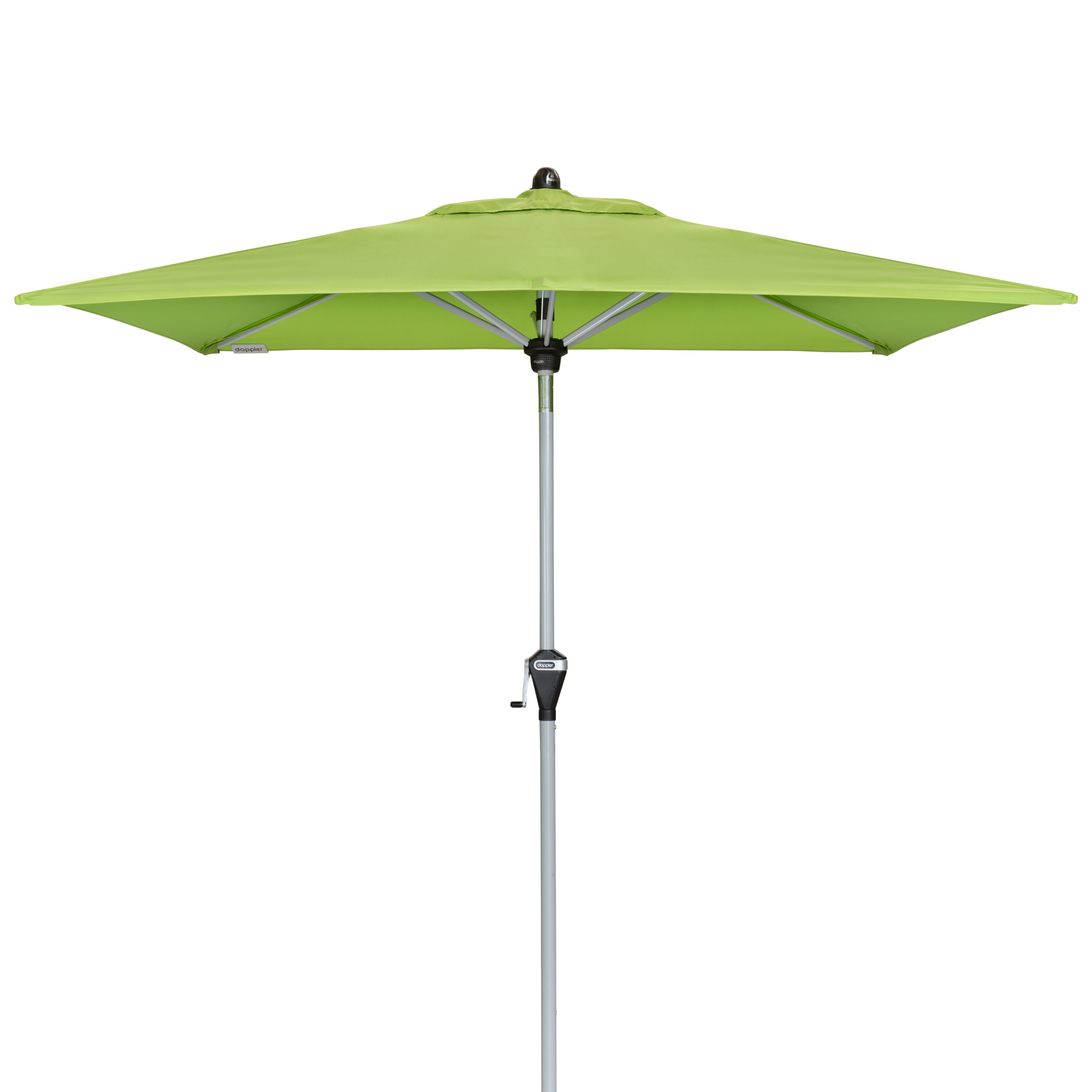 Slunečník s automatickým naklápěním klikou Doppler ACTIVE 210x140 cm, zelená DP457460836 (obrázek 4)