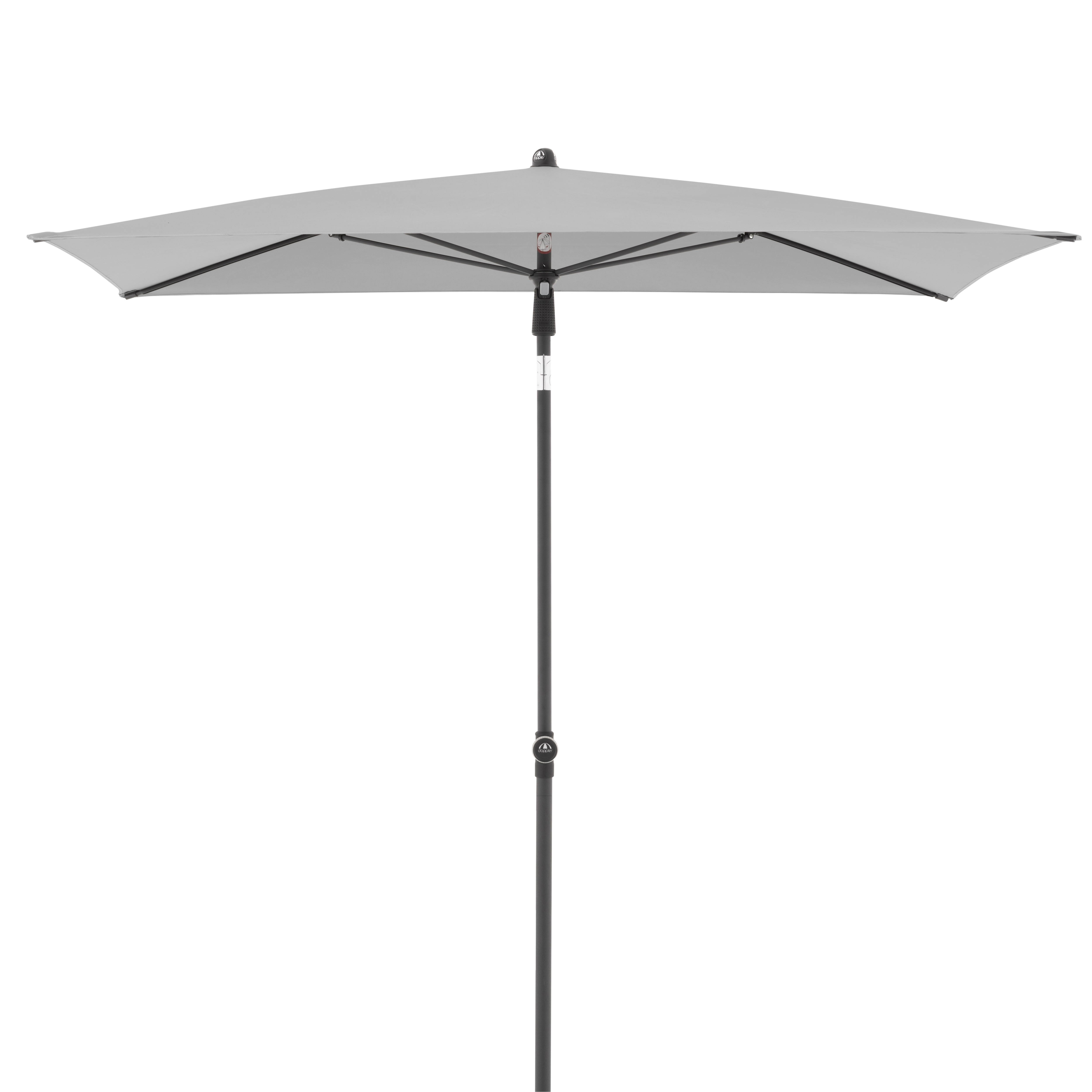 Slunečník se středovou nohou Doppler ACTIVE 200 x 120 cm, světle šedá DP473586827 (obrázek 3)