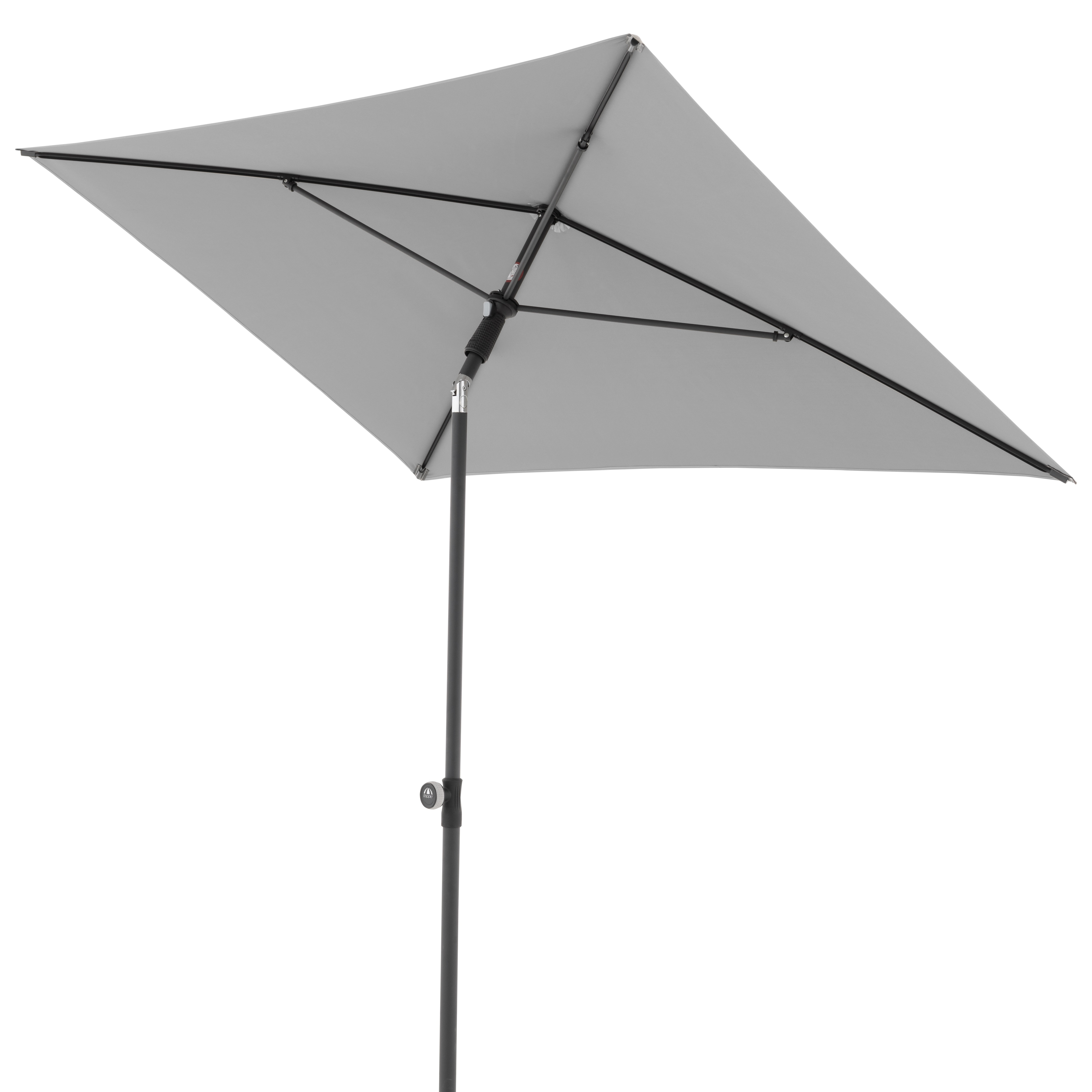 Slunečník se středovou nohou Doppler ACTIVE 200 x 120 cm, světle šedá DP473586827 (obrázek 8)