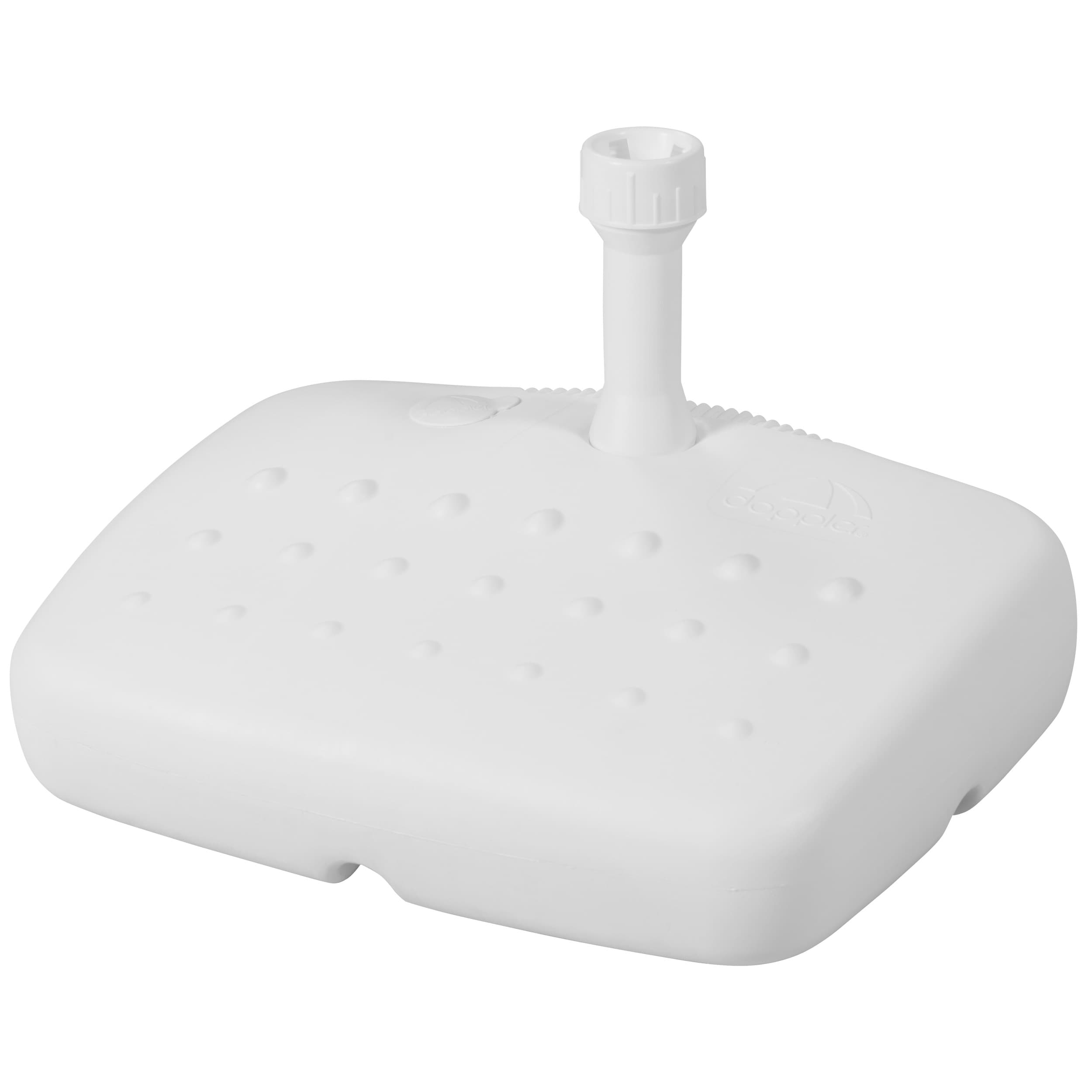 Bílý plast  Stojan pro balkónové slunečníky 17 l DP85499BAW