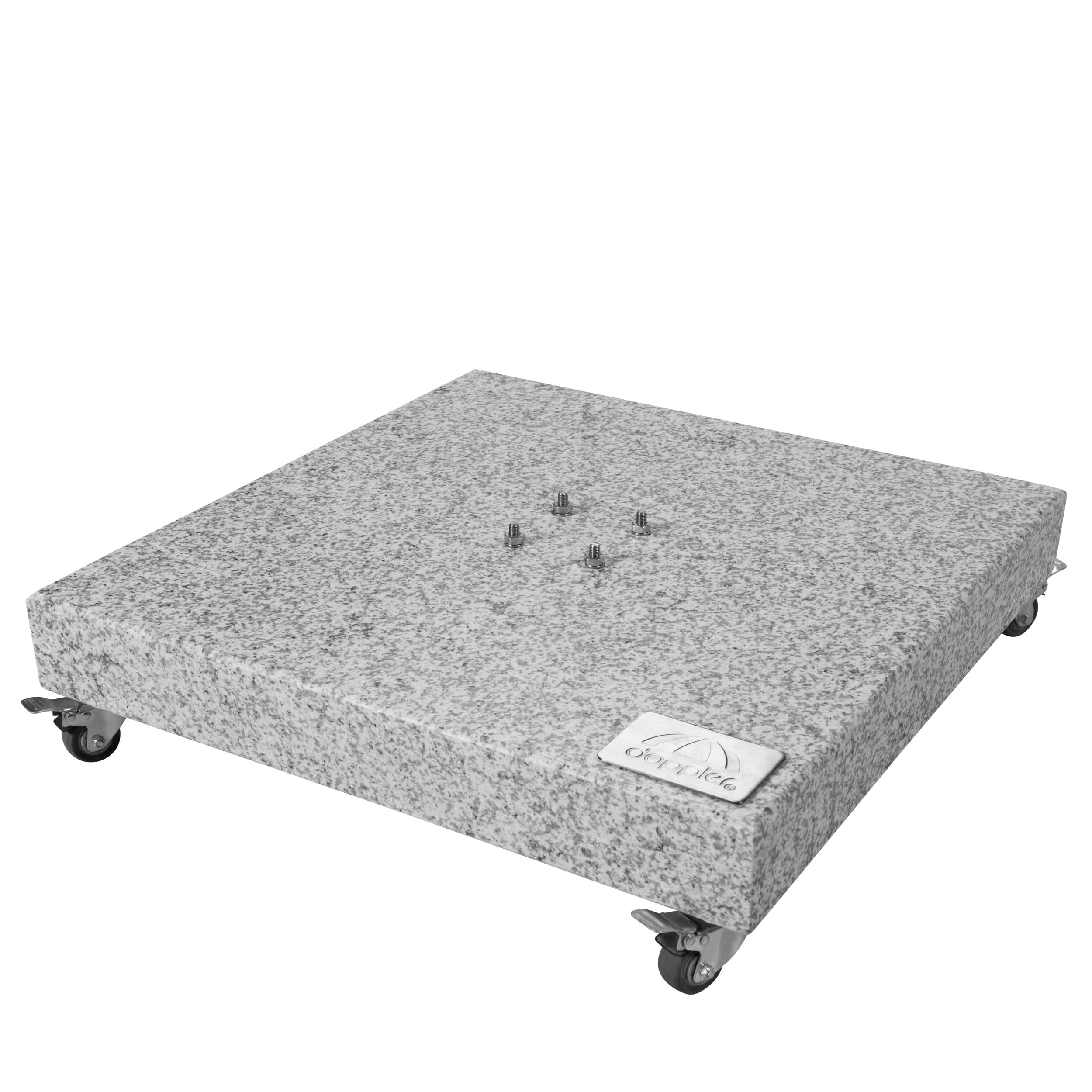 Žulový s kolečky Doppler Pojízdný stojan na slunečník 140 kg DP85897GPZ