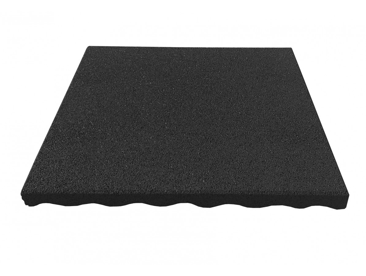 Gumová dlažba GUTTA GUTTA Smart Flex 40 x 40 cm, černá GU4294995