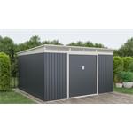 Zahradní domek G21 GRAH 1132 - 340 x 333 cm, antracitový PE6390097 (obrázek 5)