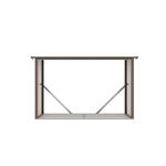 Přístřešek na dřevo G21 WOH 335 - 242 x 89 cm, hnědý PE63900506 (obrázek 4)