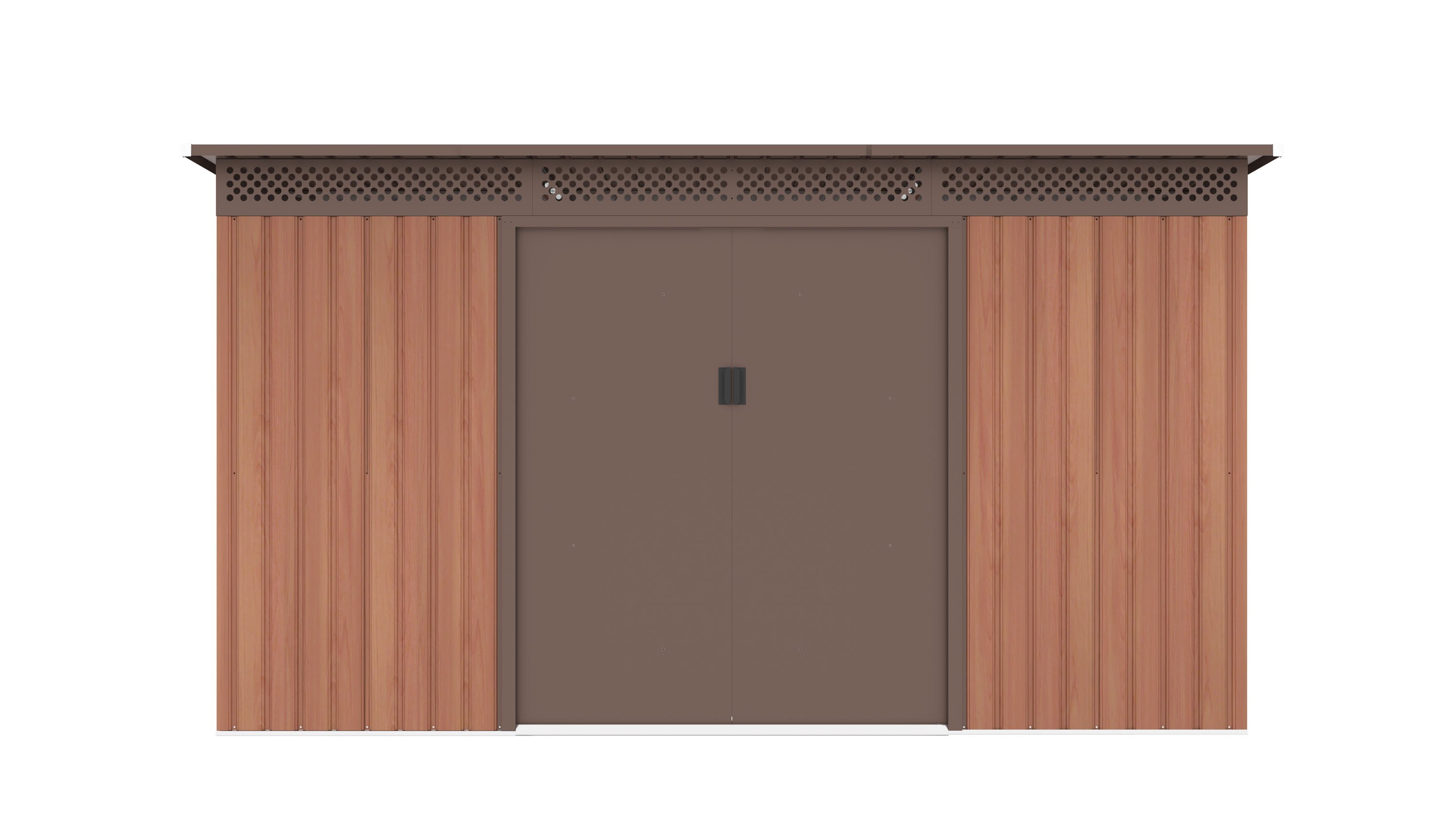 Zahradní domek G21 GRAH 700 v hnědé barvě