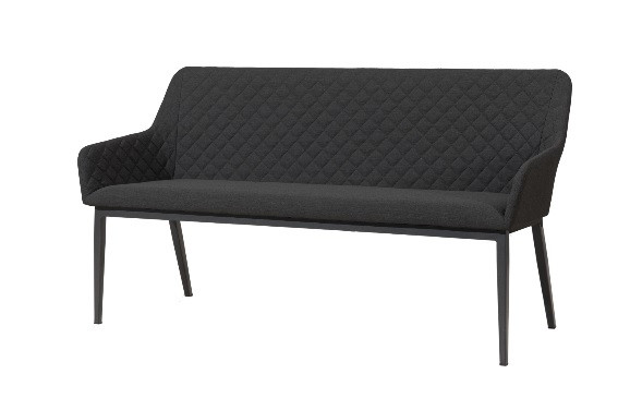 Zahradní pohovka PARIS LIKA-TEX antracit, luxusní, 3místná DPMG22-S1-312A