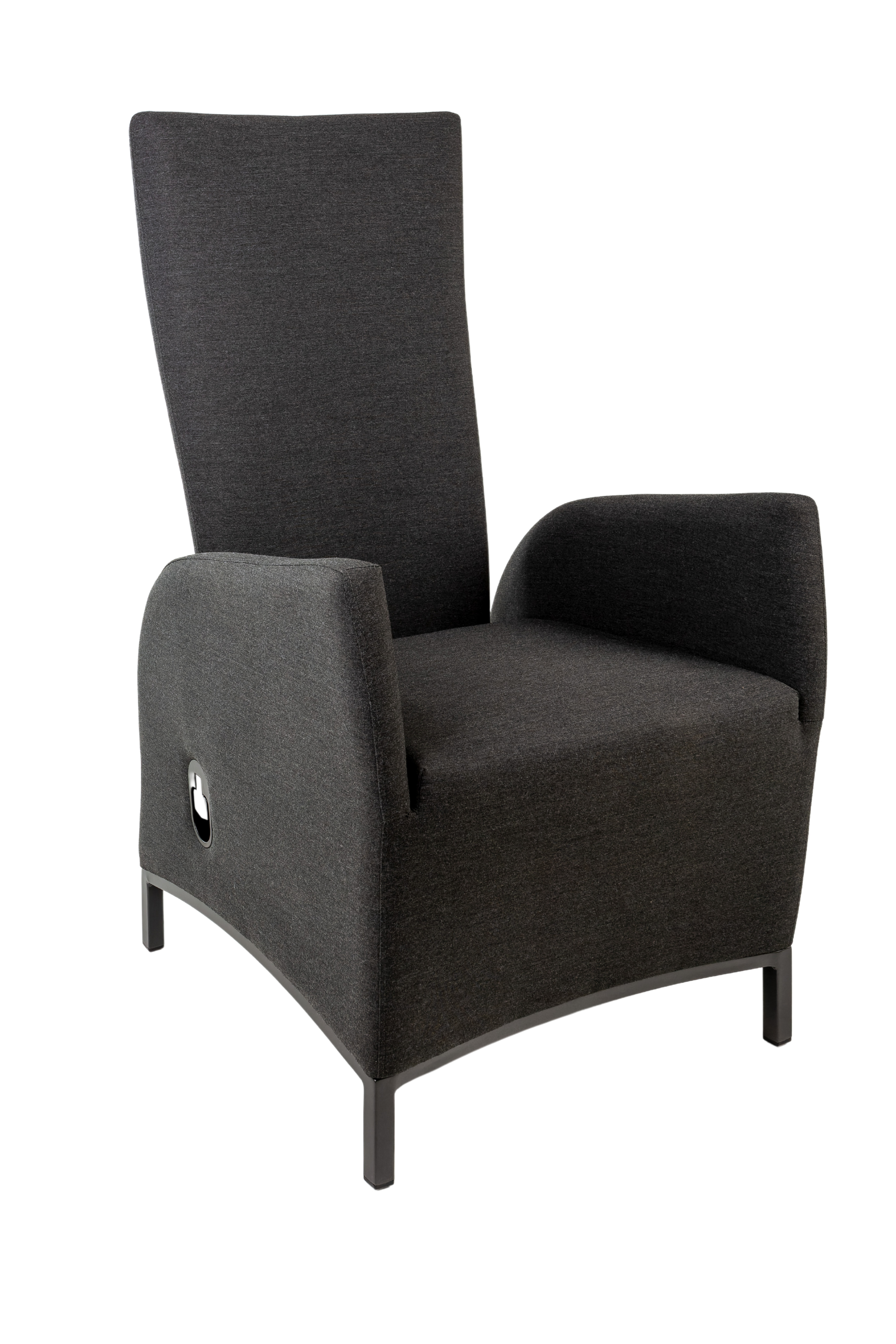 Zahradní křeslo PARIS LIKA-TEX antracit, luxusní, otočné DPMG22-S1-347A